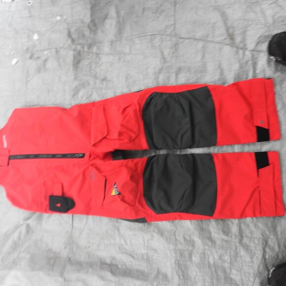MUSTO Ocean HPX Performance Gore-Tex trousers Red Sailing SURVIVAL Size M - Picture 11 of 16